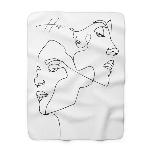 ‘Her’ Fleece Blanket